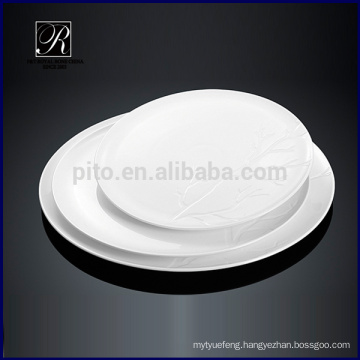 P&Tchaozhou factory, round ceramics plate, display plates with tree design